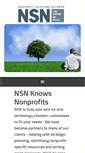Mobile Screenshot of nonprofitsolutions.net